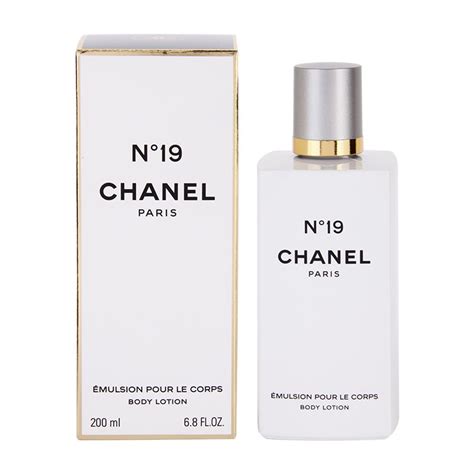 chanel lotion doucceur|Chanel no 19 body lotion.